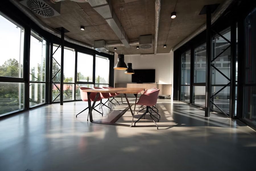 Conference room at a McKinney advisory office